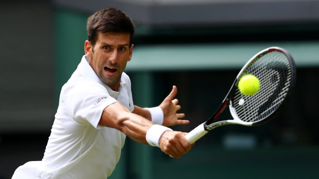 Novak Djokovic appeared rejuvenated in his first-round win.