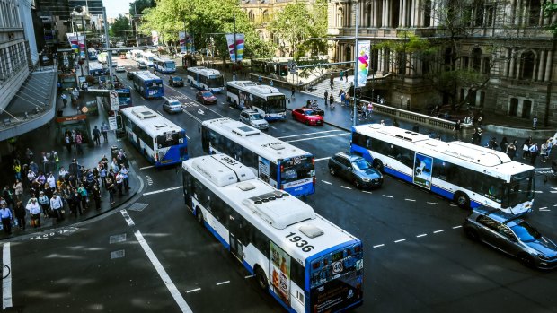 State-owned Sydney Buses carries the majority of the city's passengers.