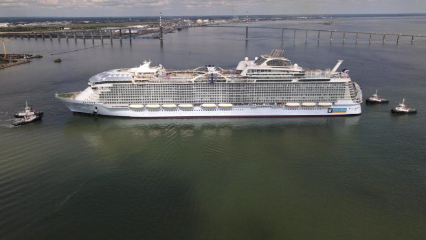 World's largest cruise company debuts first ship for Chinese