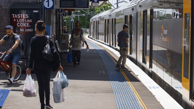All of the stations on the Bankstown Line are in for a "major overhaul", which includes straightened platforms.