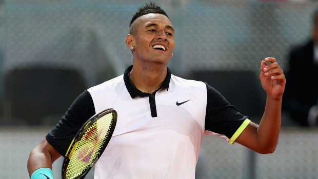 Opening up: Nick Kyrgios is not one to shy away.