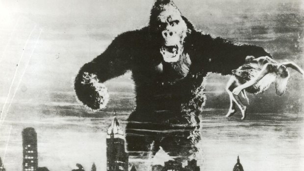 King Kong from the original movie starring Faye Wray.
