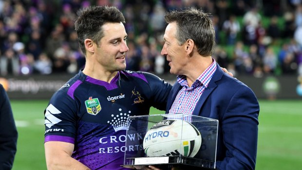 Cooper Cronk: His Melbourne Storm career is drawing to a close.