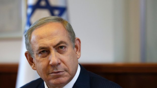 Lashed out: Israeli Prime Minister Benjamin Netanyahu.