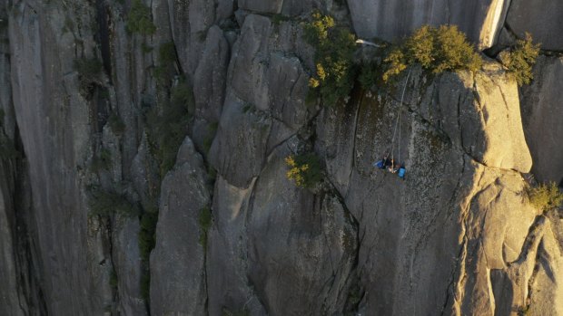 Beyond the Edge is Australia's first and the world's highest commercial portaledge cliff camping experience