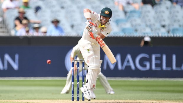 David Warner is scoring with the lowest strike rate of his career.