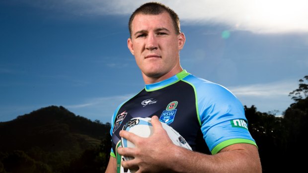 One more year: Veteran star Paul Gallen is set to play on with Cronulla after this season.