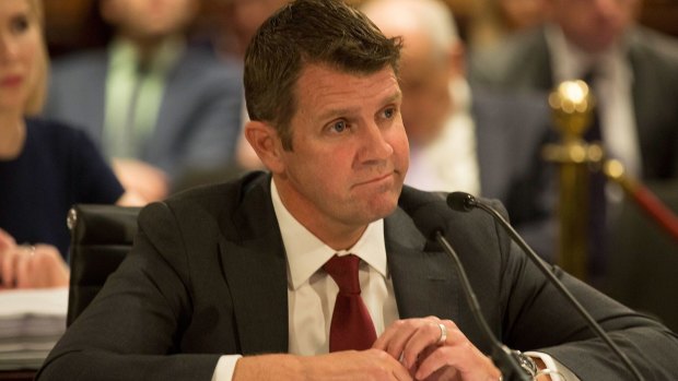 NSW Premier Mike Baird is facing a fall in popularity.
