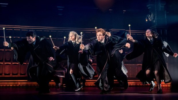 Harry Potter and the Cursed Child showing at Melbourne's Princess Theatre.