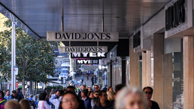 Bourke Street has always been a retail mecca.