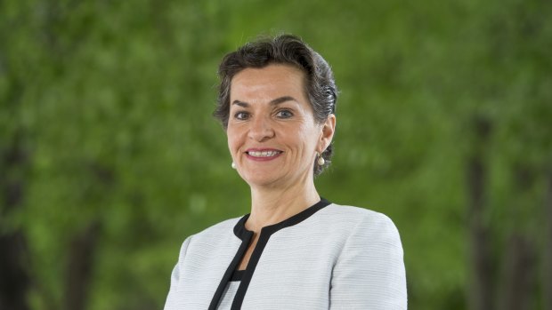Christiana Figueres is rebadging the fight against global warming.