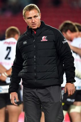 Leading man: Lions coach Johan Ackermann.