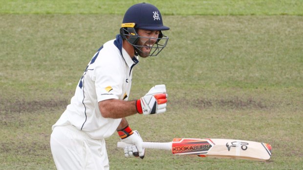 Test recall? Glenn Maxwell reached his highest first-class score on Friday.