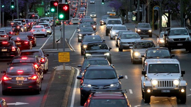 Australian Traffic Network spokesman Dave Andrews said conditions on the majority of major roads connected to the city had gone from "a headache to a migraine" on Friday evening.