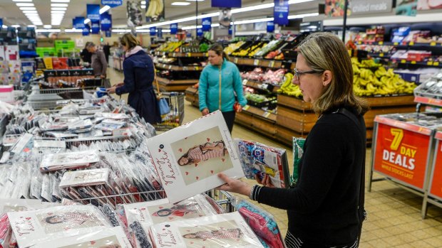 The 'middle aisle:' One of the features for which Aldi is best known.