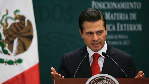 Mexico's President Enrique Pena Nieto has cancelled his meeting with Donald Trump..