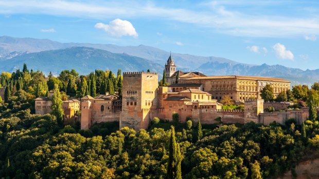ALHAMBRA, SPAIN. You have next to no chance of getting into this Moorish-Spanish palace in Granada unless you book well in advance.