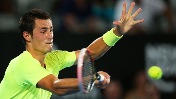 "I think I played very well, I went for my shots and did the right things": Australia's Bernard Tomic.