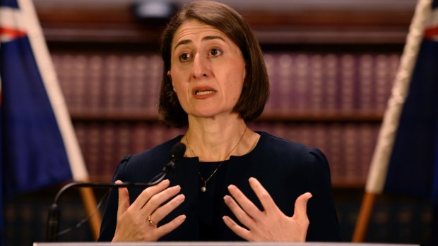 New NSW premier Gladys Berejiklian's state budget has been boosted by $9 billion in transfer duty in 2015-16. 