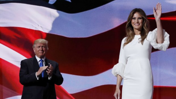 Melania Trump parroted substantial passages of the speech Michelle Obama gave the Democrats when they endorsed her husband eight years ago.