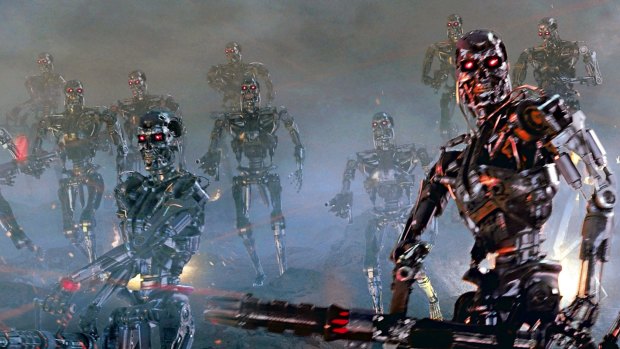The <i>Terminator</i> movies imagined a future where killer robots posed a threat to humanity: some warn that the threat is real. 