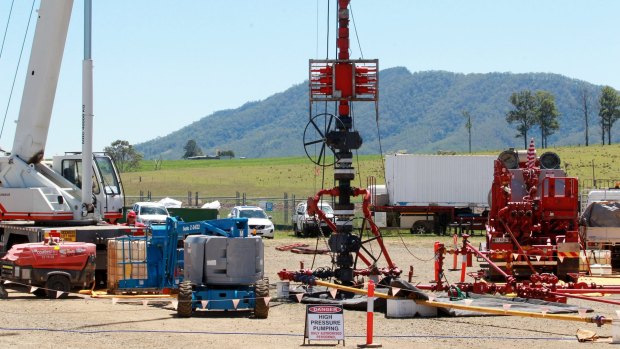 AGL has halted its CSG operations in Gloucester.
