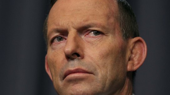 Former prime minister Tony Abbott.