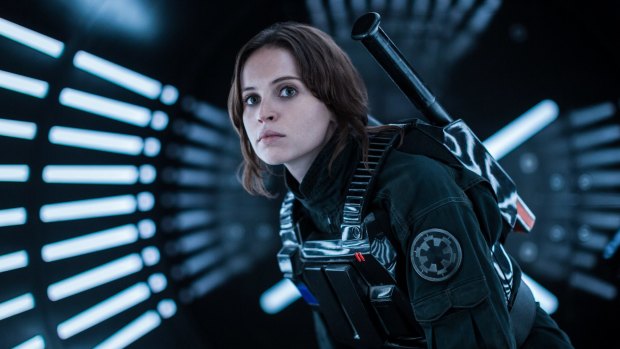 Felicity Jones plays Jyn Erso in <i>Rogue One: A Star Wars Story</i>.