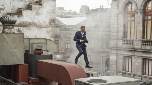 James Bond (Daniel Craig) staggers rather than bounds in <i>Spectre</i>. 
