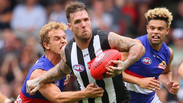 Interchangeable: Dane Swan could play more up forward.