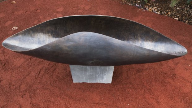 Indigenous artist Robyne Latham's <i>Empty Coolamon</i>: The empty carrying vessel is a symbol of loss.