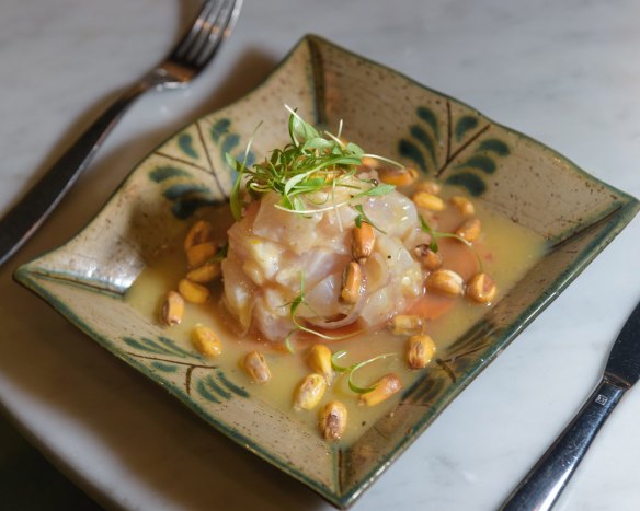 Ceviche at Pastuso.