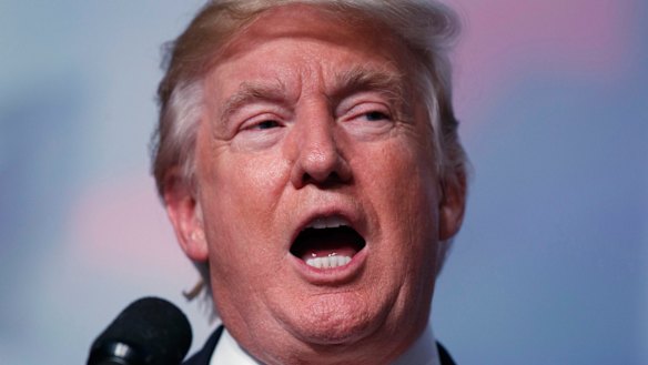 Republican presidential candidate Donald Trump.