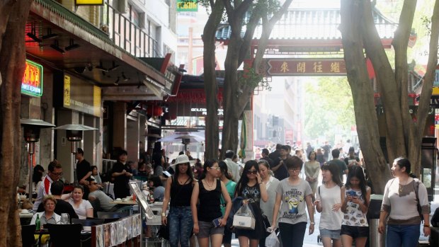 The main walkway in Chinatown, Dixon Street, is an attractive opportunity for investors. 