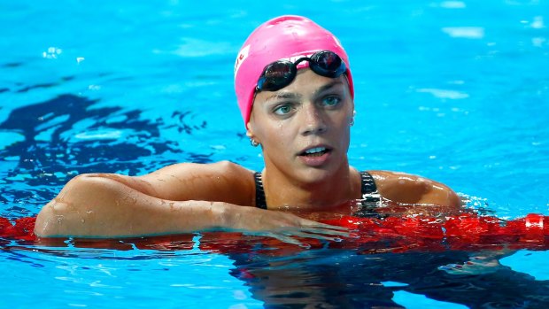 World champion Russian swimmer Yuliya Efimova