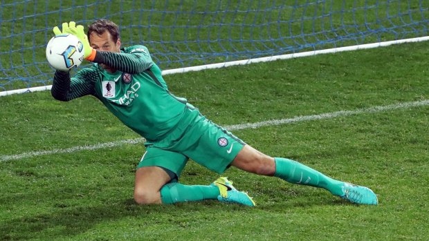 He's back: Melbourne City's Thomas Sorensen will be in the starting line-up for the first time since round one.