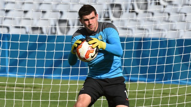 Reliable at the back: Mat Ryan.