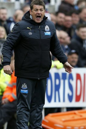 Newcastle manager John Carver .