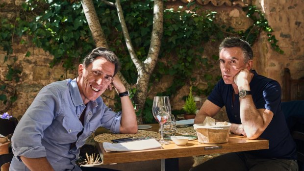 Rob Brydon and Steve Coogan's latest road trip provides ample opportunity for the diners to reignite their war of impersonations.