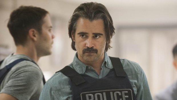 Colin Farrell in True Detective, season two. Hang in there, it's worth the ride.