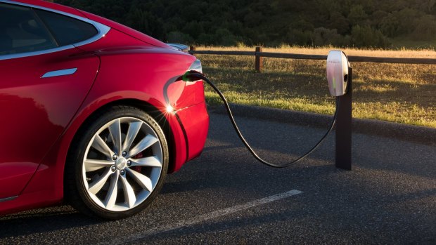 Electric cars currently make up less than 2 per cent of cars in France.