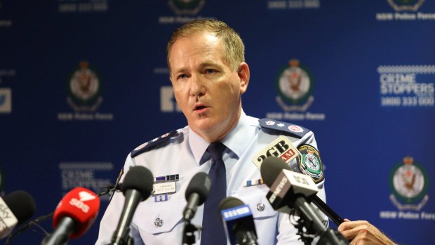 NSW Police Commissioner Mick Fuller.