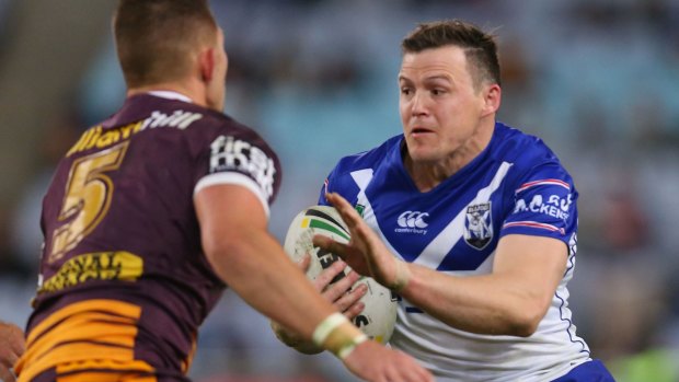 Still in the Origin mix: Canterbury winger Brett Morris hasn't been mentioned much but still harbours a desire to represent the Blues.
