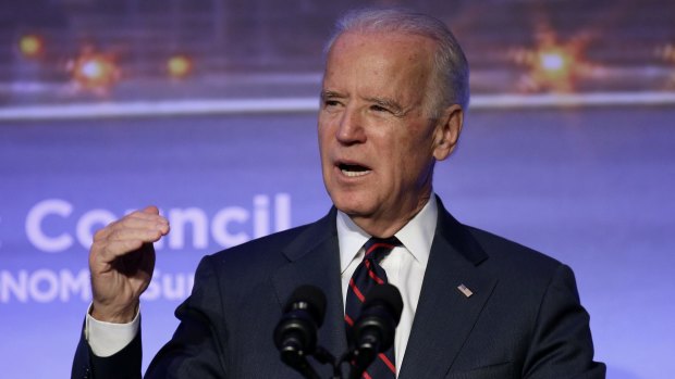 US Vice-President Joe Biden was not home when shots were fired near his home in Delaware on Saturday.