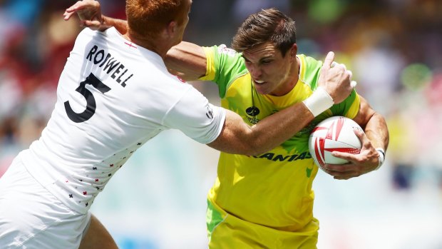 Fittest man in sevens: Ed Jenkins leads the way.