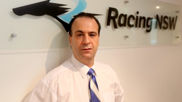 Speaking his mind: Racing NSW boss Peter V'landys.