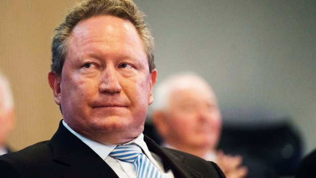 "The entire country goes under threat when $60 billion of revenues get taken out of the market in market share wars by two multinationals." : Fortescue's Andrew Forrest.