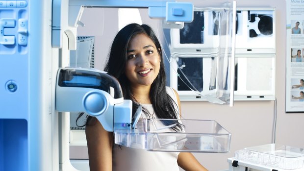 Dharmica Mistry, the NSW Young Woman of the Year, has revolutionised breast-cancer testing by using simple blood tests instead of mammograms.