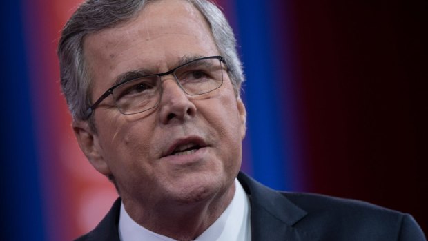 'We will take Washington - the static capital of this dynamic country - out of the business of causing problems' ... US Republican presidential candidate Jeb Bush.