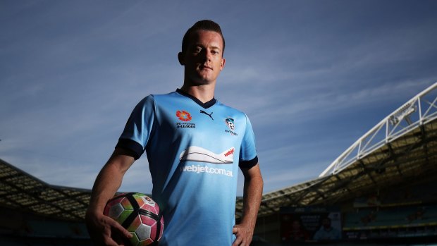 Battle hardened: Lessons learnt in the FFA Cup final have strengthened Brandon O'Neill for the finals series. 